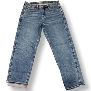 EUC - American Eagle Stretch 90’s Straight Jeans - Size 4 x-short